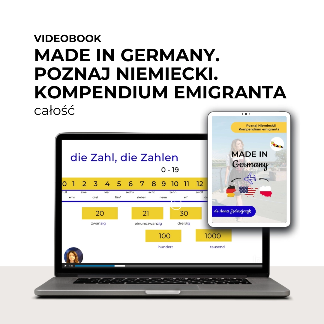 Videobook: Made in Germany. Poznaj niemiecki! Kompendium emigranta – OFERTA JEDNORAZOWA